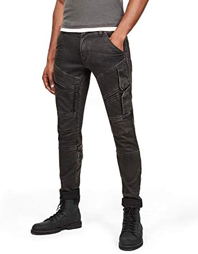 G-STAR Raw - Mens Airblaze 3D Skinny Jeans, Color Pitch Black